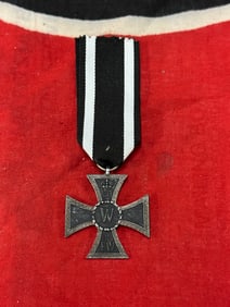 SCARCE WW1 GERMAN PRUSSIAN IRON CROSS WITH RIBBON