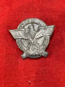 WW2 German 1942 Police Donation Tinnie