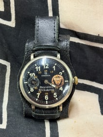 WW2 GERMAN AFRIKA KORPS OFFICER WATCH BY OMEGA