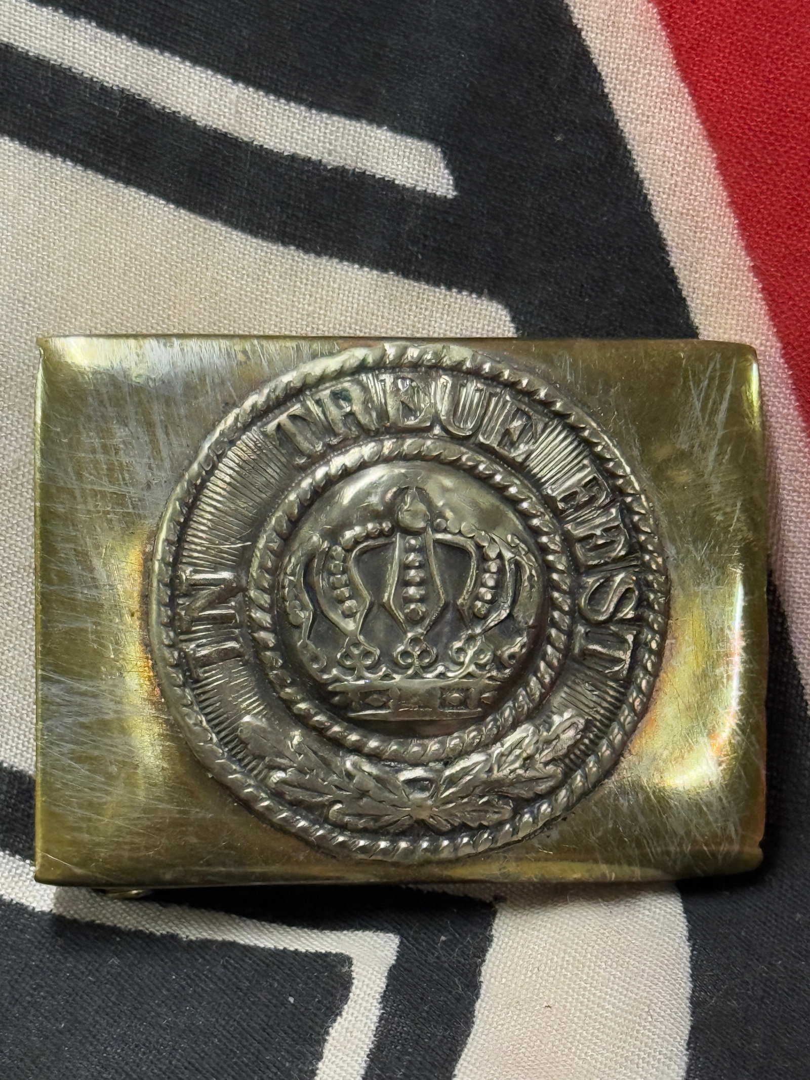 German WWI Bavaria belt buckle: German WWI Bavaria belt buckle.