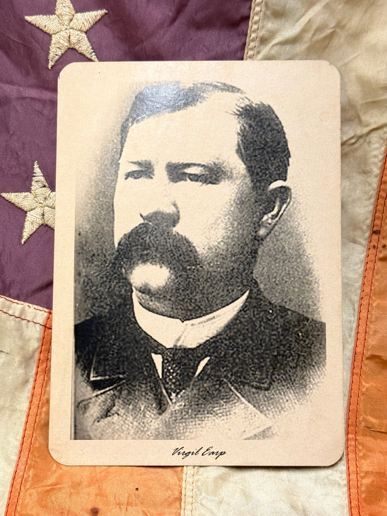 ANTIQUE VIRGIL EARP PHOTOGRAPH POSTCARD: ANTIQUE VIRGIL EARP PHOTOGRAPH POSTCARD