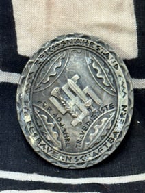 A Rare WW2 German Reichsnährstand Landesbauernschaft Bayern 40 Year Long Service Award