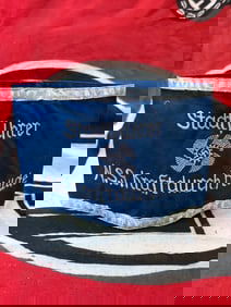 WW2 GERMAN ARMBAND OF THE NS KRAFTDURCH FREUDE "DAF WORKERS FRONT"