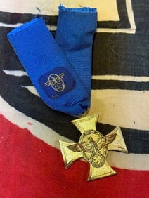 WW2 Germany, Ordnungspolizei. A Police Long Service Decoration, I Class for 25 Years