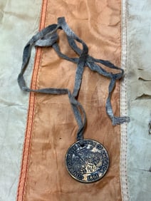 RARE CIVIL WAR CONFEDERATE CSA 20 DOLLARS DOG TAG