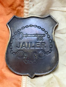 RARE 1800'S JAILER BADGE
