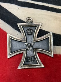 WW1 GERMAN PRUSSIAN 1871 LARGE IRON CROSS