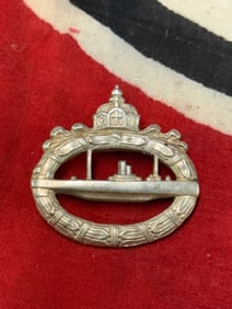 WWI Imperial German Prussian Kaiserliche U Boat Submarine Pin Badge Walter Scott