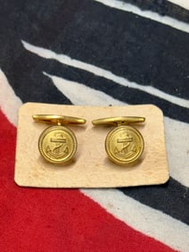 WW2 GERMAN KRIEGSMARINE U-BOAT OFFICER CUFFLINKS