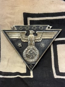 WW2 German Third Reich SA / SS Car Competition Plaque