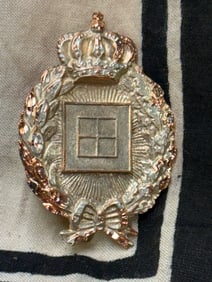Rare Original WWI Imperial German Military Pilots Observer Pin Badge Silver By RZM
