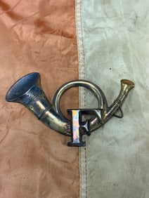 CIVIL WAR INFANTRY CO. F HEADGEAR BADGE INSIGNIA
