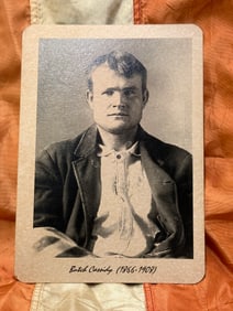 VINTAGE BUTCH CASSIDY (1866-1908) POSTCARD