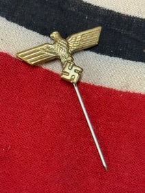 WW2 GERMAN NSDAP POLITICAL MEMBER TUNIC STICKPIN