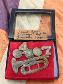RARE CIVIL WAR CONFEDERATE RELICS DUG IN VIRGINIA WILDERNESS