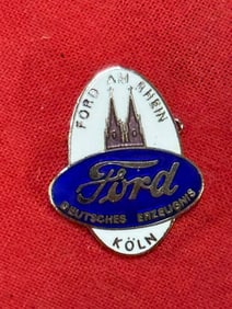 Mid-1930s Cologne, Germany Ford Plant Pin