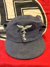 WW2 GERMAN 1948 LUFTWAFFE CAP BY ROBERT LUBSTEIN