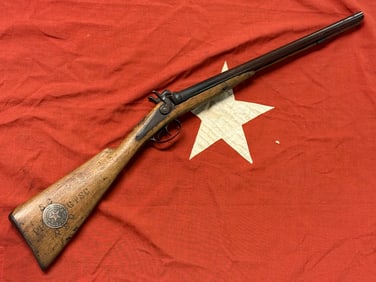 ID'D CIVIL WAR 1858 SOUTH CAROLINA PLANTATION POLICE SHOTGUN