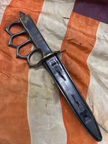 WWI US M1918 MARK I TRENCH KNIFE by L.F. & C.