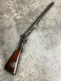 ID'D CIVIL WAR 1861 SOUTH CAROLINA RUN AWAY SLAVE DETECTIVE DOUBLE BARREL SHOTGUN