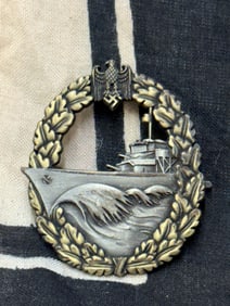 WW2 German High Seas Fleet Badge (Das Flottenkriegsabzeichen)