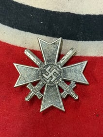 EARLY WW2 GERMAN WAR MERIT CROSS WITH SWORD 1ST CLASS
