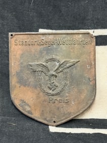 WW2 GERMAN COMMEMORATIVE PLATE PLAQUE