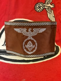 German WWII RAD Labor Service Officer's Armband - Reichsarbeitsdienst