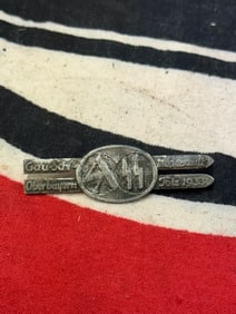 An Honour WW2 German Badge of the "Gau-Schi-Meisterschaft Oberbayern Tölz 1933"