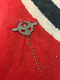 WW2 GERMAN WEHRMACHT CIVILIAN EMPLOYEE STICKPIN