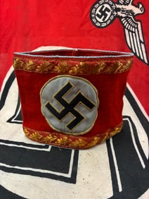 German WWII NSDAP Kreisleitung District Leadership Head Department Leader Armband