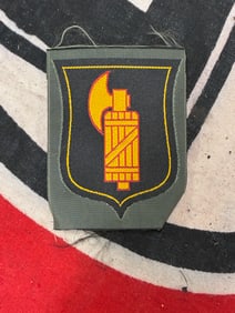 WWII GERMAN WAFFEN ITALIAN Volunteers TUNIC SLEEVE SHIELD-BEVO