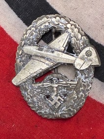 WW2 GERMAN NSFK POWERED AIRCRAFT BADGE