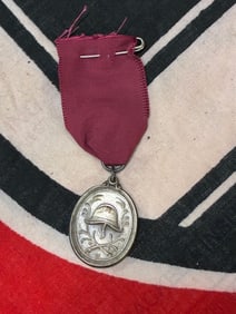 Weimar Republic Interwar Era Bavarian State 25 Year Fire & Police Service Medal