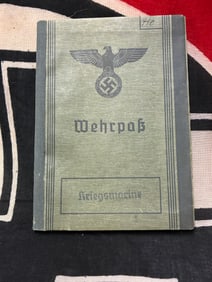 German WWII Army Wehrpass