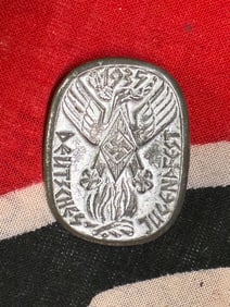 Rare WW2 German Deutsches Jugendfest 1935 Tinnie