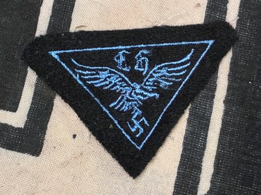 WW2 German Hitlerjugend (HJ) Luftwaffe Flakhelfer badge