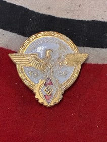 WWII GERMAN THIRD REICH REICHESSIEGER BADGE BY G. BREHMER