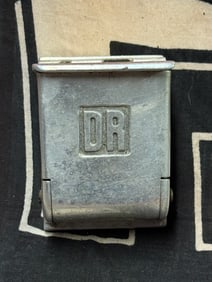 WW2 GERMAN DR TRAIN ASHTRAY IN ALUMINUM