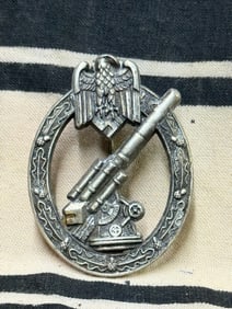 WW2 German Heer Flak Badge ( WH WIEN )