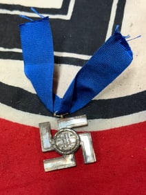 German WWII SS 12 Years of Service Medal