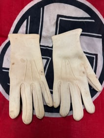 RARE WW2 GERMAN AFRIKA KORPS DRESS GLOVES