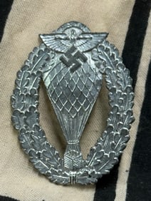 WWII GERMAN THIRD REICH NSFK BALLOON PILOT BADGE