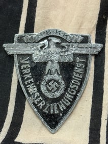 WW2 German Nskk Traffic Education Service Badge