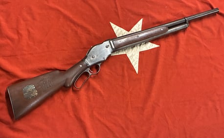 1890 WELLS FARGO #57 ID'D WINCHESTER LEVER ACTION SHOTGUN