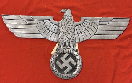 WW2 GERMAN 27" RAILWAY EAGLE BROUGHT BACK HOME