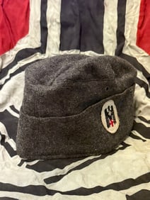 WW2 GERMAN 3RD REICH RED CROSS DRK SIDE CAP