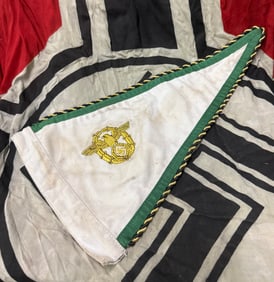 SCARCE WW2 GERMAN 3RD REICH ORDNUNGSPOLIZEI PENNANT
