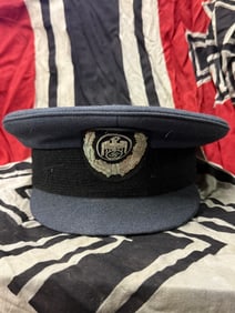 WW2 GERMAN DDAC VISOR CAP BY JOHANNES