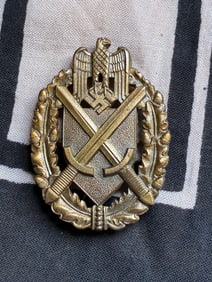 WWII German High Grade Marksman Lanyard Shield